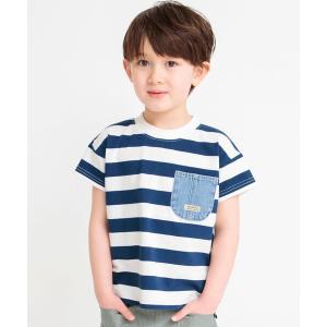 ファミリア 半袖Tシャツ 車柄 トップス キッズ 男の子用 120サイズ