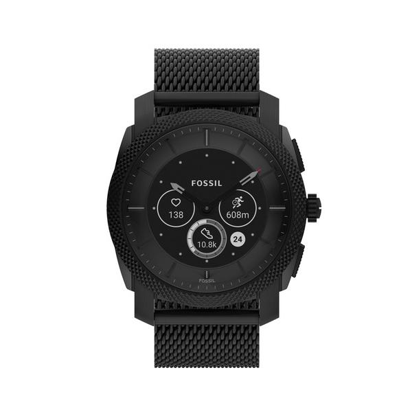 「FOSSIL」 アナログ腕時計 FREE ブラック メンズ