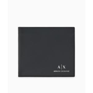 エンポリオ アルマーニ EMPORIO ARMANI 二つ折り財布 メンズ ブラック