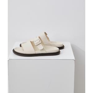 MOHI（モヒ） ダブルバックルサンダル スタッズ ネグロ Mohi W-Buckle