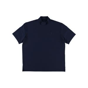 トップス メンズ 「ZOY」MENS ストレッチピンメッシュ 半袖モックネック｜zozo