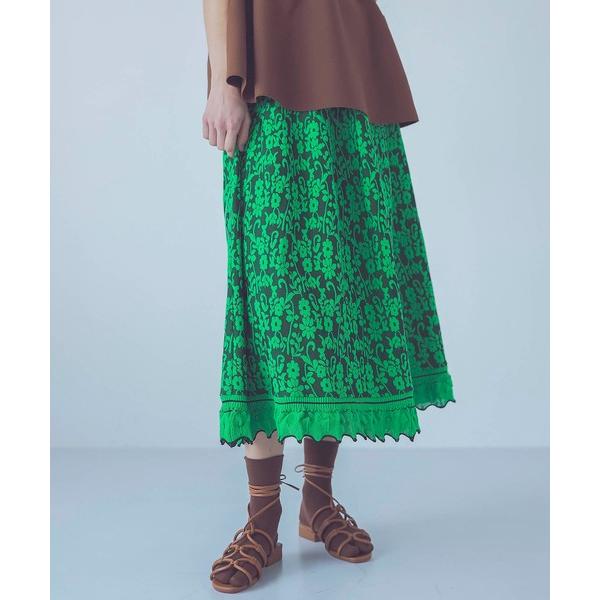 スカート ODAKHA / floral flare skirt(フローラルフレアスカート)