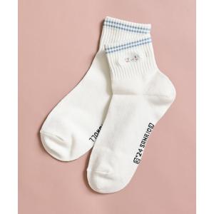 靴下 サンリオキャラクターズ／細２本ラインソックス レディース