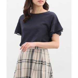 tシャツ フリル袖Ｔシャツ レディース