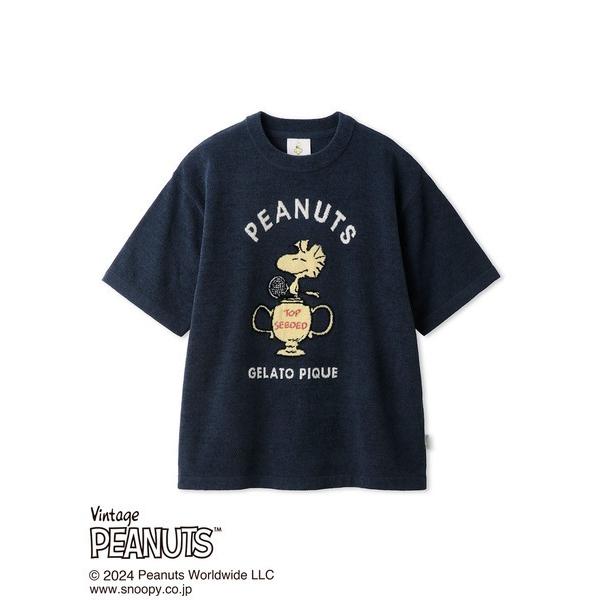 メンズ ルームウェア パジャマ 「PEANUTS」「HOMME」TENNIS ジャガードプルオーバー