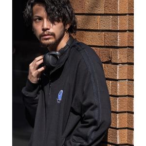 トレーナー スウェット 「AIRWALK/エアウォーク」ハーフジップ長袖トレーナー メンズ レディース