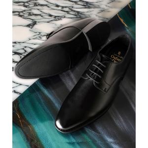 ビジネスシューズ WEB限定 本革 外羽根 プレーントゥ ドレスシューズ / London Shoe Make Oxford and Derby 90