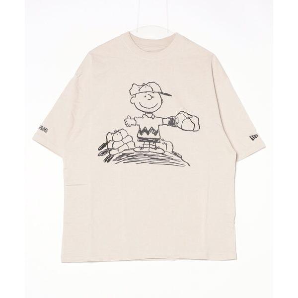 メンズ tシャツ Tシャツ ニューエラ  SS OS CT TEE PEANUTS STO