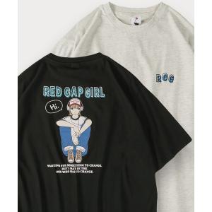 メンズ tシャツ Tシャツ ガールイラストバックプリントTシャツ/オーバーサイズ/ユニセックス｜zozo
