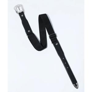 レディース ベルト 「TOGA TOO/トーガトゥ」 Leather nylon beltの商品画像