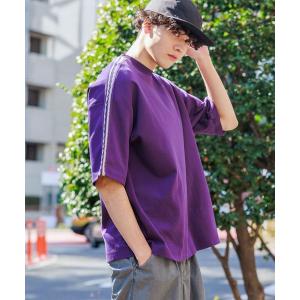 メンズ tシャツ Tシャツ ニットモチーフラインTシャツ｜ZOZOTOWN Yahoo!店