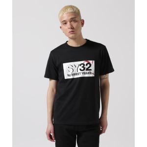 メンズ tシャツ Tシャツ SY32 by SWEETYEARS /エスワイサーティトゥバイ スィートイヤーズ/NEW BOX LOGO TEE