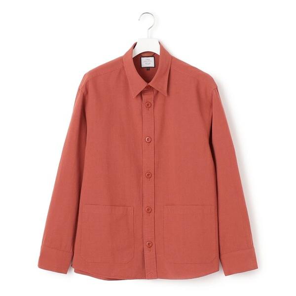 ブルゾン アウター 「UNISEX」リネンCPO シャツジャケット メンズ