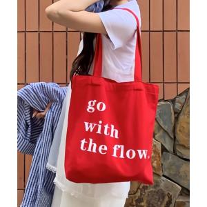 トートバッグ バッグ レディース LOGO GRAPHIC SHOPPING BAG