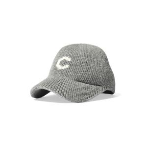 帽子 キャップ メンズ HOMEGAME ホームゲーム - C ロゴ ベースボール ニットキャップ 「C LOGO KNIT Baseball Cap