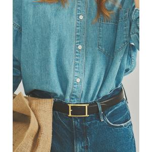 ベルト 「ATELIER AMBOISE/アトリエ アンボワーズ」レザーベルト レディース