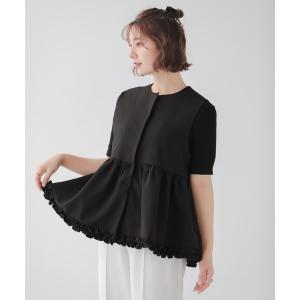 Fit more（フィットモア） ベスト ジレ 「ZOZO限定カラー」ペプラム