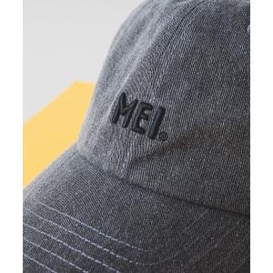 キャップ 帽子 「MEI/メイ」 LOW CAP PIGMENT/ローキャップ ピグメント加工 メンズ レディース