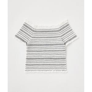 tシャツ Tシャツ レディース EMBROIDERY CUT トップス｜zozo