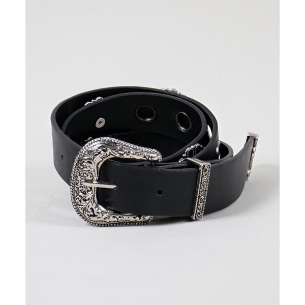 ベルト 合皮ウエスタンベルト レディース