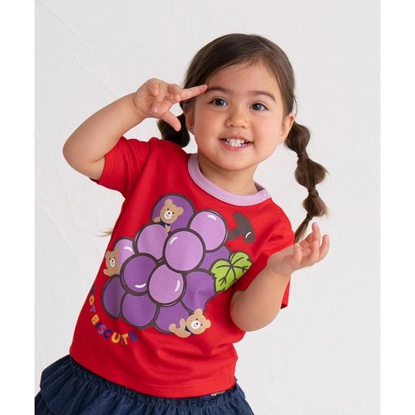 tシャツ フルーツモチーフ 半袖Tシャツ キッズ 子供服 男の子 女の子