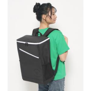 リュック キッズ 「容量約32l」ワンポイントスクエアリュック