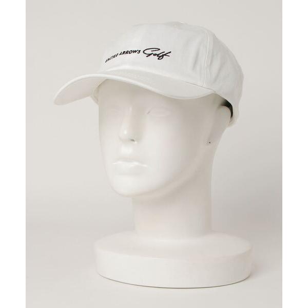 「UNITED ARROWS GOLF」 キャップ FREE ホワイト メンズ