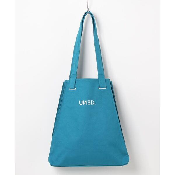 「UN3D.」 ハンドバッグ FREE ターコイズブルー レディース