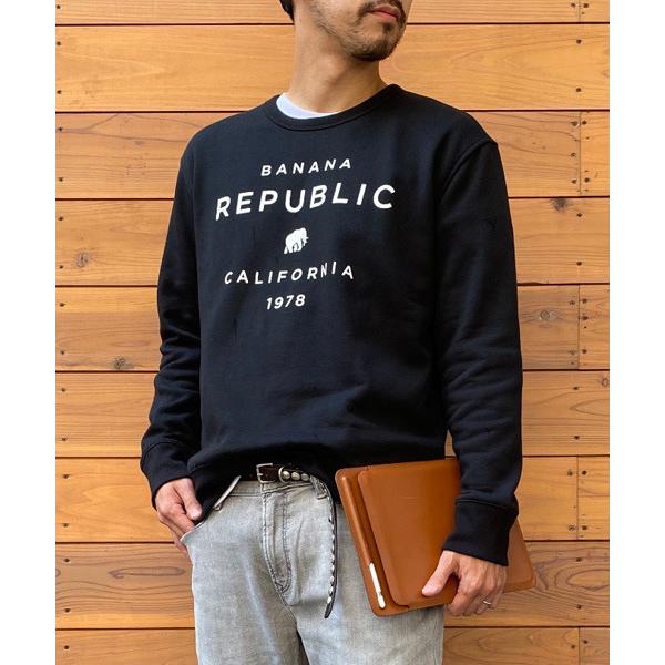 「BANANA REPUBLIC FACTORY STORE」 スウェットカットソー M ブラック ...