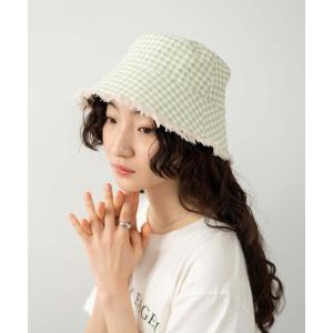 帽子 ハット WEGO/2WAYフリンジバケットハット レディース
