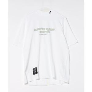 tシャツ Tシャツ メンズ レーヨンMVポンチ 半袖ハイネックカットソー