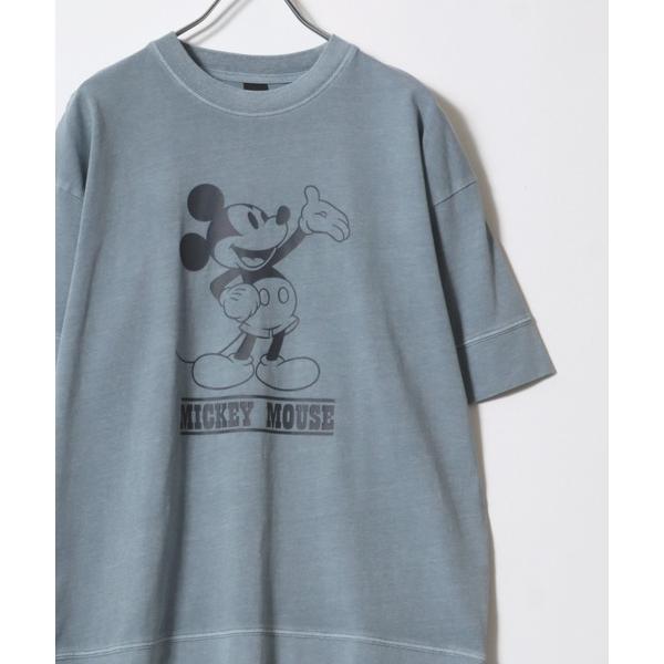 tシャツ Tシャツ レディース 2024SS Disney/ディズニー ミッキー ヴィンテージライク...