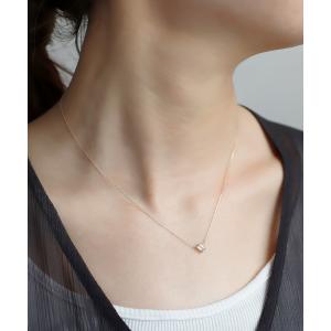 4℃（ヨンドシー） ネックレス 「6月誕生石」K10ピンクゴールド