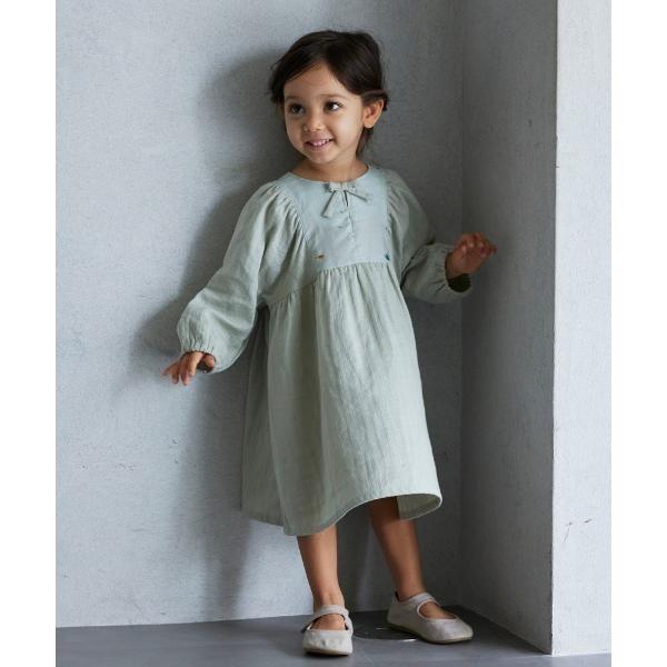 ワンピース 「Hommage de NAOMI ITO」スモックワンピース 70-80cm・80-9...