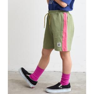 パンツ キッズ サイドラインカットショートパンツ（80〜150cm）｜zozo