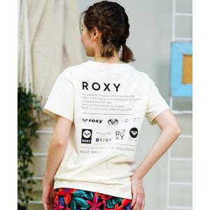 tシャツ Tシャツ レディース ROXY/ロキシー 半袖Tシャツ バックプリント ブランドロゴ RST242625T