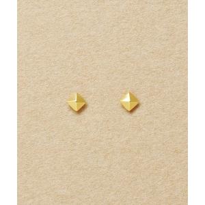 TAKE-UP（テイクアップ） ピアス K18リリィカットオニキス セカンド