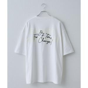 tシャツ Tシャツ メンズ ダブルプリントTシャツ(enough)｜zozo