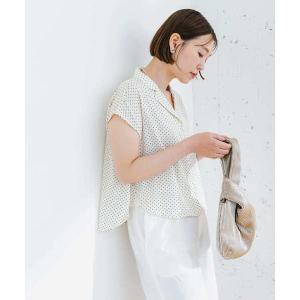 シャツ ブラウス レディース F by ROSSO　クロップド開襟ブラウス｜ZOZOTOWN Yahoo!店