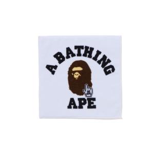 メンズ タオル ハンカチ GO APE POINTER COLLEGE HAND TOWEL M｜zozo