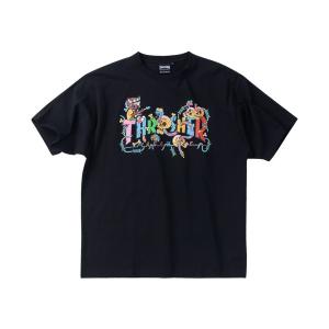 tシャツ Tシャツ THRASHER スラッシャー devil&apos;s Music半袖Tシャツ 大きいサ...