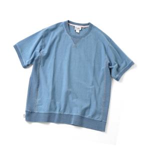 tシャツ Tシャツ メンズ 6.4ozインディゴ天竺クルーネック｜zozo