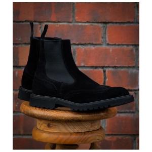ブーツ Tricker's / トリッカーズ : 別注 SIDE GOA BOOTS SUEDE CLASSIC : ONLYARK-0-5030「M