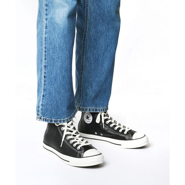 スニーカー converse コンバース LEATHER AS (R) HI レザー オールスター ...