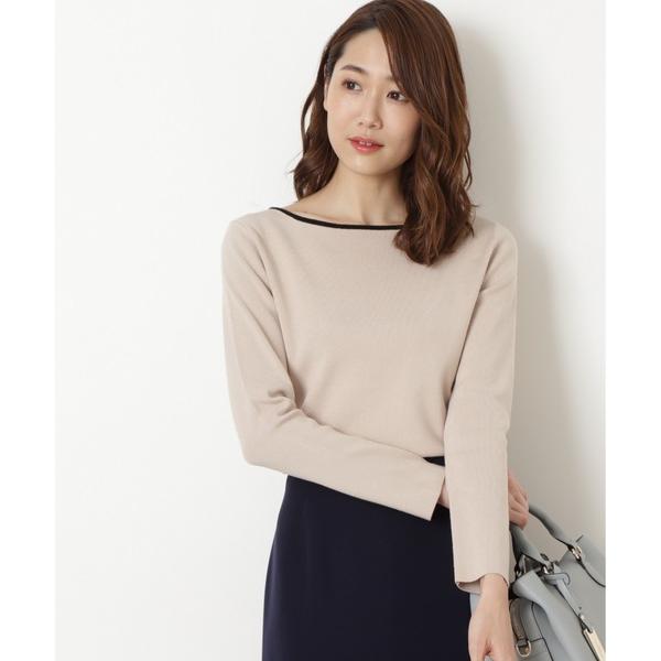 「NATURAL BEAUTY BASIC」 長袖ニット MEDIUM ベージュ系その他 レディース