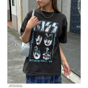 tシャツ Tシャツ レディース 「ユニセックス」「KISS/キッス」ヴィンテージ加工ロックTシャツ｜ZOZOTOWN Yahoo!店