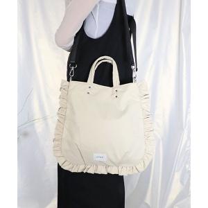 ショルダーバッグ バッグ 「COLDE」フリルデザイン2WAYトートバッグ ショルダーバッグ 3241-505-1 レディース
