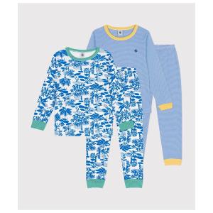 PETIT BATEAU（プチバトー） パジャマ ハートプリント長袖パジャマ