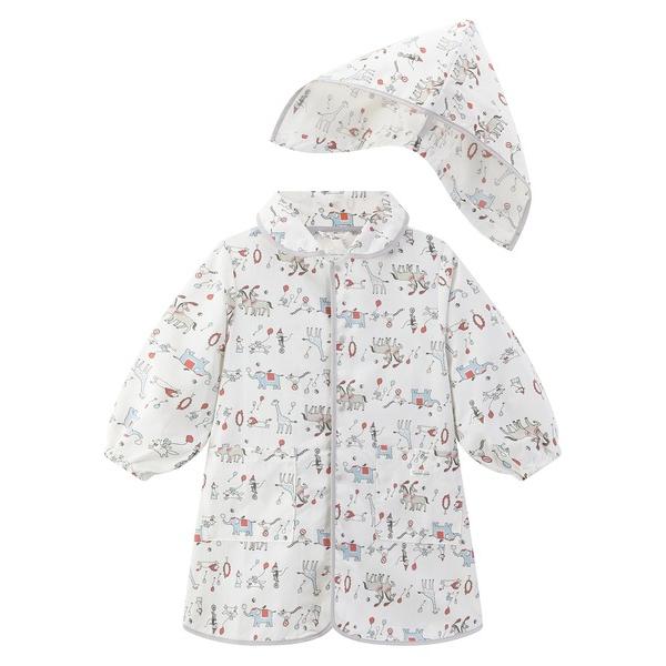 レインコート カッパ はっ水ナイロン レインコート キッズ 子供 男の子 女の子