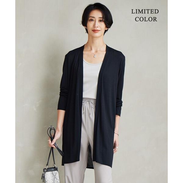 カーディガン 「WEB限定カラーあり・接触冷感・UVカット」PINION ロングカーディガン レディ...